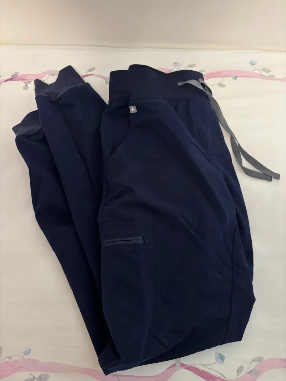 Figs Navy Zamora Jogger Style Scrub Pants